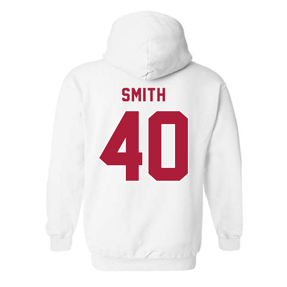 LMU - NCAA Men's Basketball : Cooper Smith - Classic Shersey Hooded Sweatshirt-1