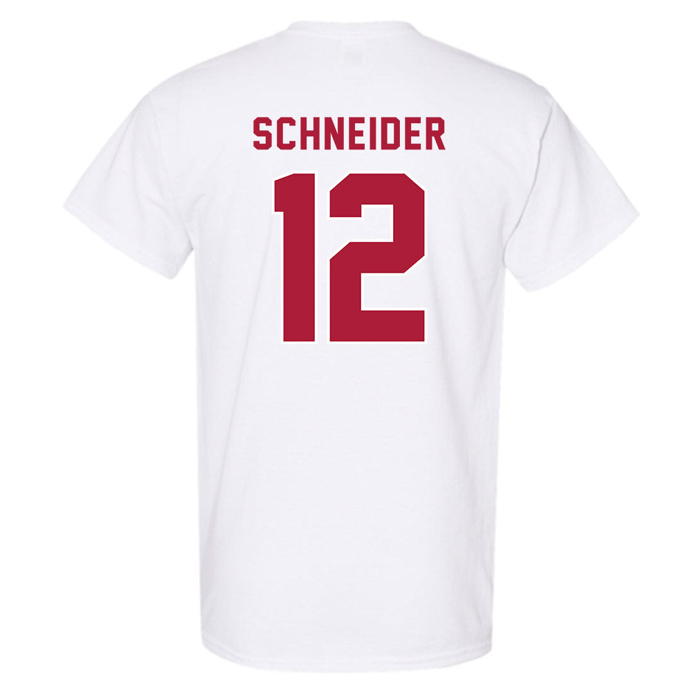 LMU - NCAA Baseball : Max Schneider - Classic Shersey T-Shirt-1