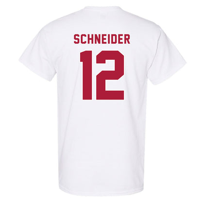 LMU - NCAA Baseball : Max Schneider - Classic Shersey T-Shirt-1