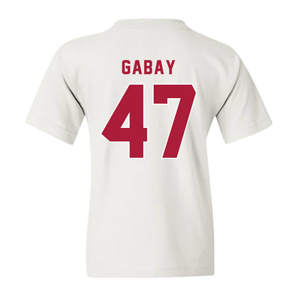 LMU - NCAA Baseball : Lucas Gabay - Classic Shersey Youth T-Shirt-1