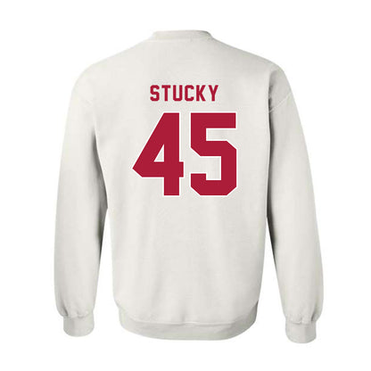 LMU - NCAA Baseball : Cole Stucky - Classic Shersey Crewneck Sweatshirt-1