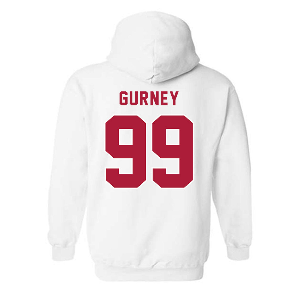 LMU - NCAA Baseball : Win Gurney - Classic Shersey Hooded Sweatshirt-1