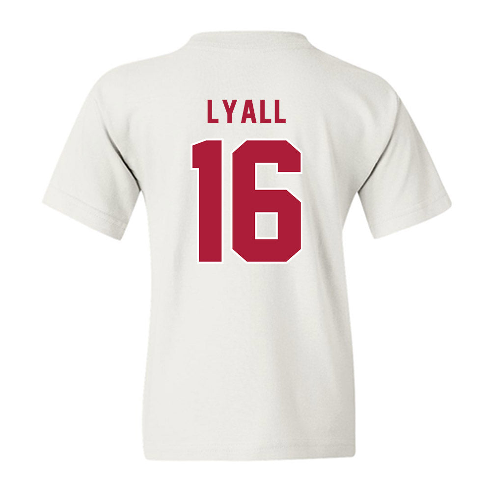 LMU - NCAA Baseball : Jake Lyall - Classic Shersey Youth T-Shirt-1