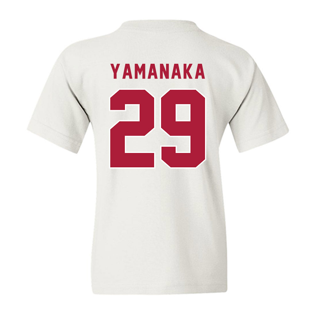 LMU - NCAA Baseball : Eli Yamanaka - Classic Shersey Youth T-Shirt-1