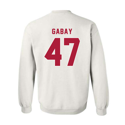 LMU - NCAA Baseball : Lucas Gabay - Classic Shersey Crewneck Sweatshirt-1