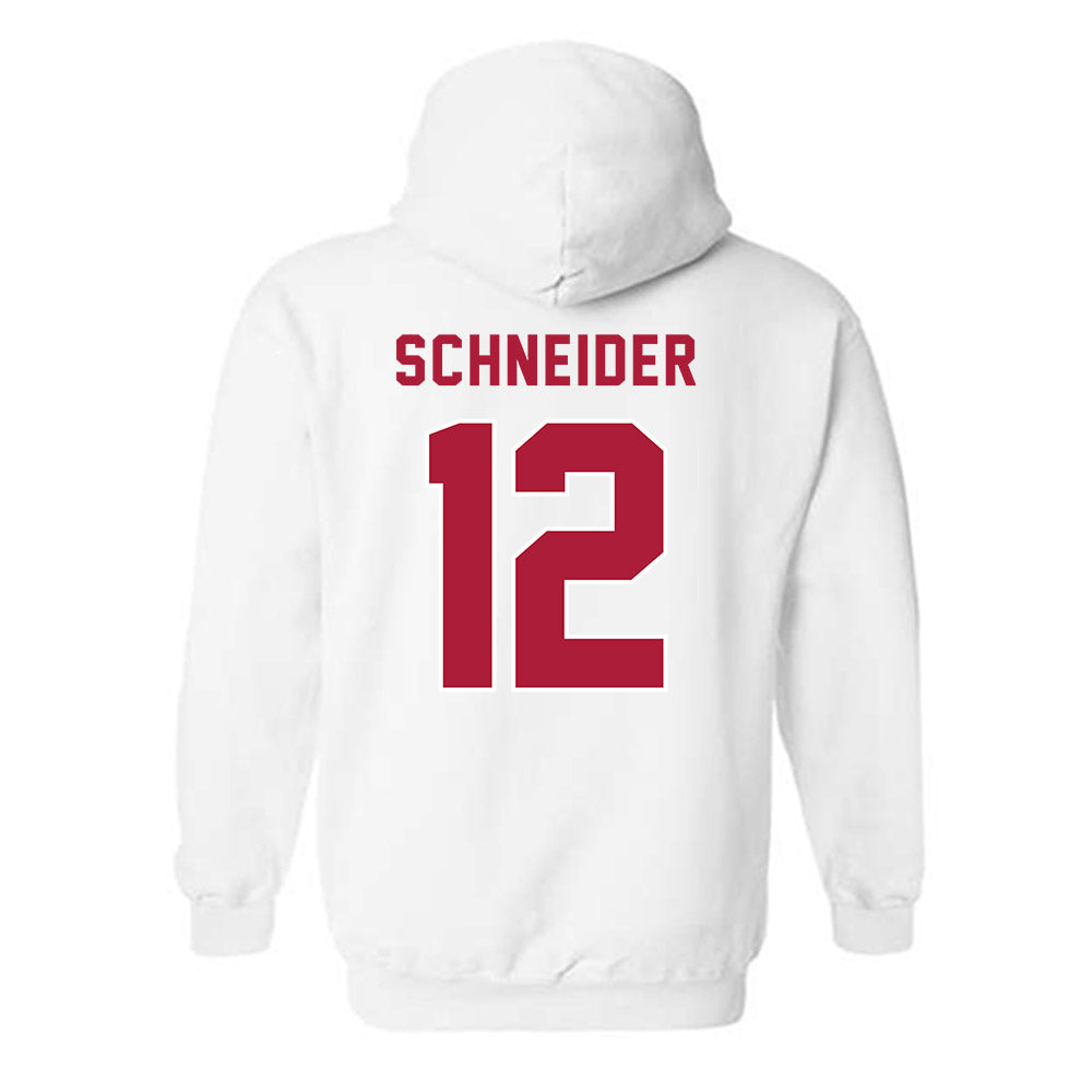 LMU - NCAA Baseball : Max Schneider - Classic Shersey Hooded Sweatshirt-1