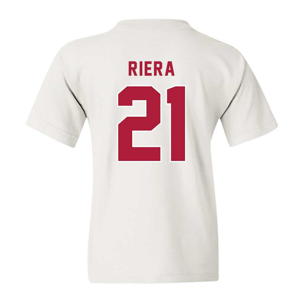 LMU - NCAA Baseball : Niko Riera - Classic Shersey Youth T-Shirt-1