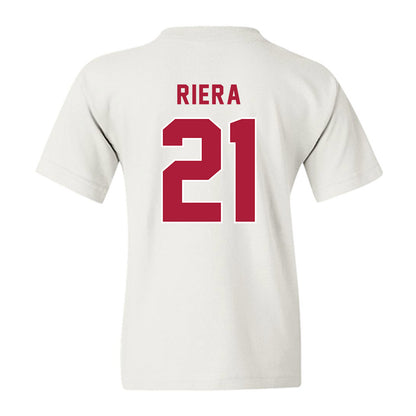LMU - NCAA Baseball : Niko Riera - Classic Shersey Youth T-Shirt-1