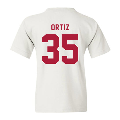 LMU - NCAA Baseball : Jordan Ortiz - Classic Shersey Youth T-Shirt-1