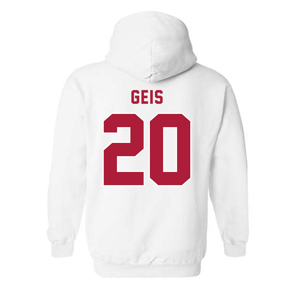 LMU - NCAA Baseball : Jake Geis - Classic Shersey Hooded Sweatshirt-1
