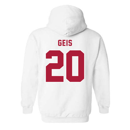 LMU - NCAA Baseball : Jake Geis - Classic Shersey Hooded Sweatshirt-1