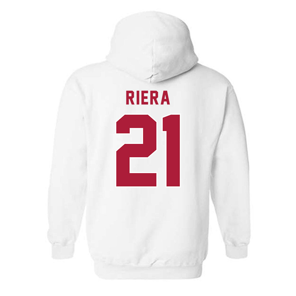 LMU - NCAA Baseball : Niko Riera - Classic Shersey Hooded Sweatshirt-1