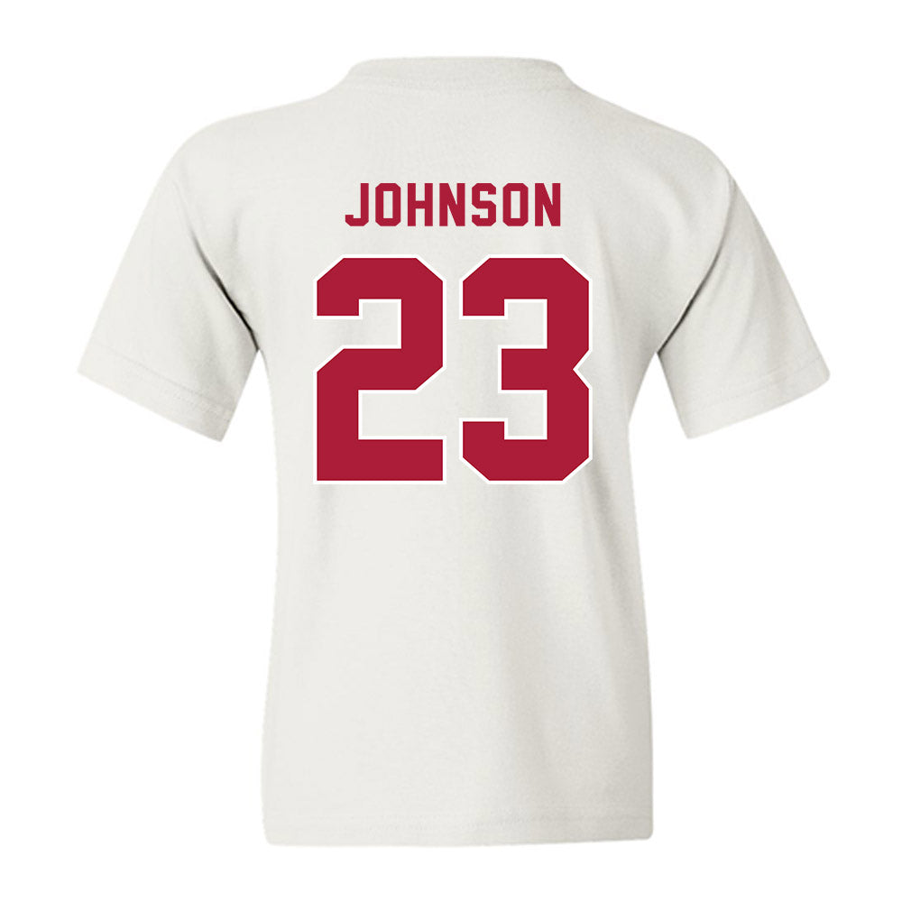LMU - NCAA Baseball : Jonah Johnson - Classic Shersey Youth T-Shirt-1