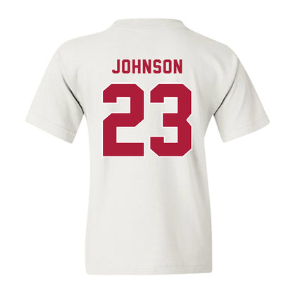 LMU - NCAA Baseball : Jonah Johnson - Classic Shersey Youth T-Shirt-1