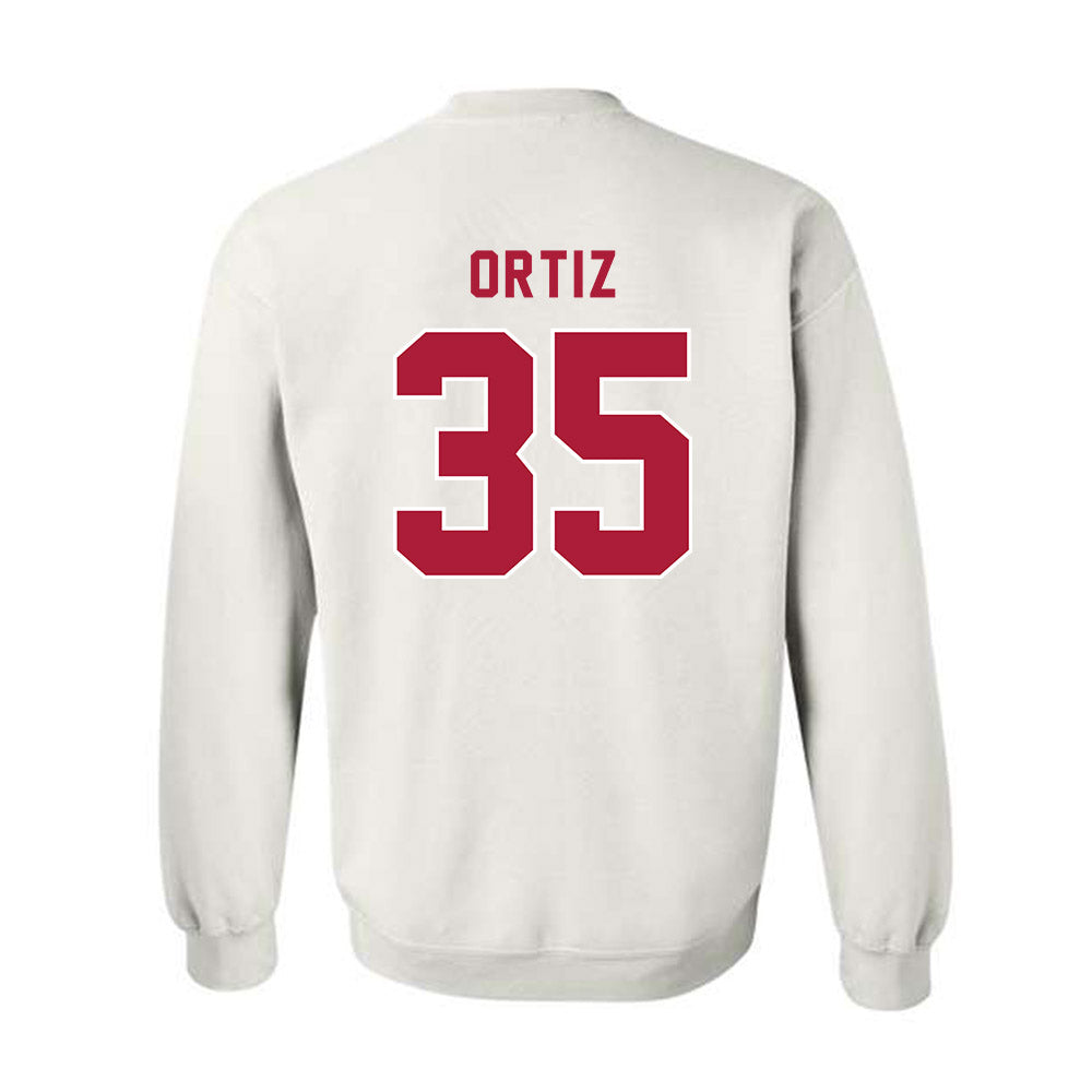 LMU - NCAA Baseball : Jordan Ortiz - Classic Shersey Crewneck Sweatshirt-1