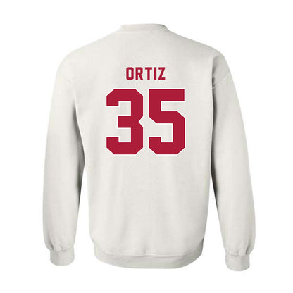 LMU - NCAA Baseball : Jordan Ortiz - Classic Shersey Crewneck Sweatshirt-1