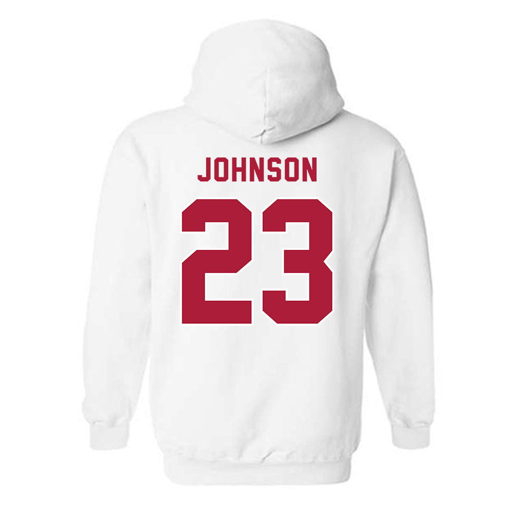 LMU - NCAA Baseball : Jonah Johnson - Classic Shersey Hooded Sweatshirt-1