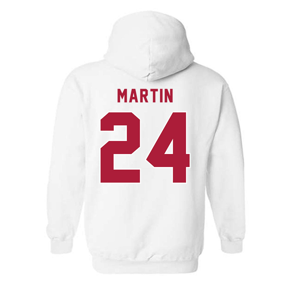 LMU - NCAA Men's Basketball : Jael Martin - Classic Shersey Hooded Sweatshirt-1