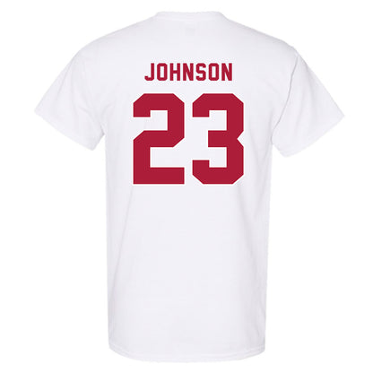 LMU - NCAA Baseball : Jonah Johnson - Classic Shersey T-Shirt-1