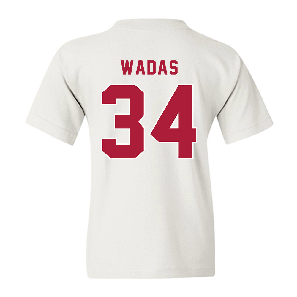 LMU - NCAA Baseball : Zach Wadas - Classic Shersey Youth T-Shirt-1