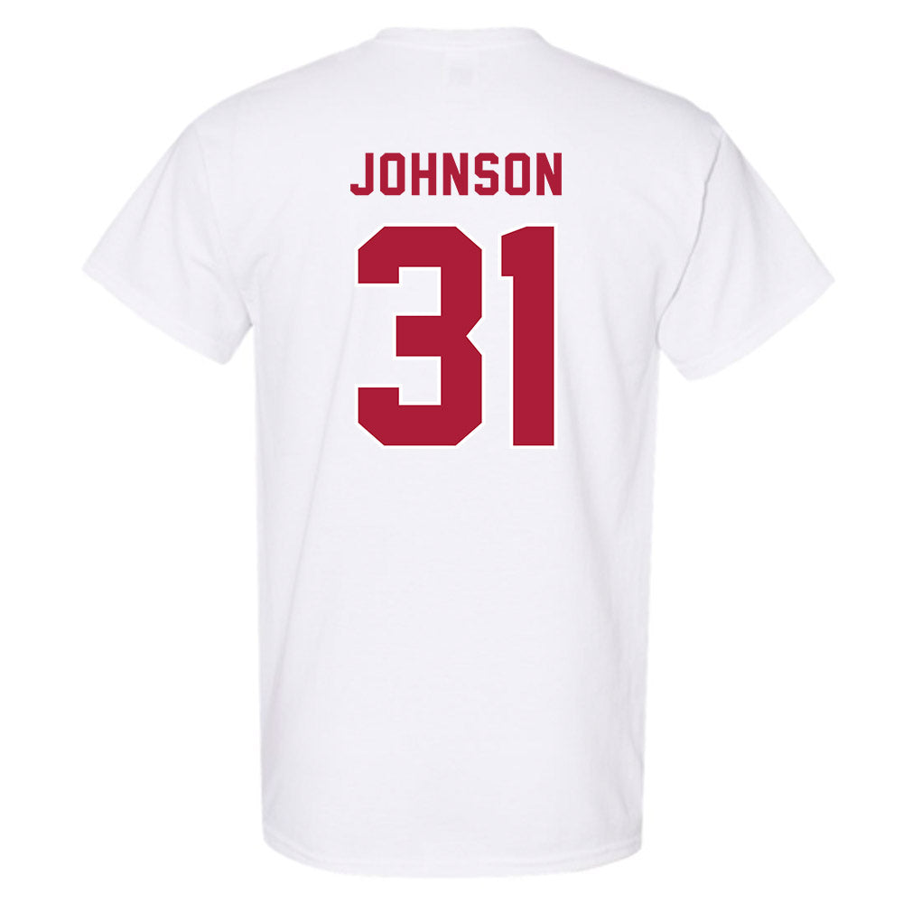 LMU - NCAA Baseball : Alec Johnson - Classic Shersey T-Shirt-1