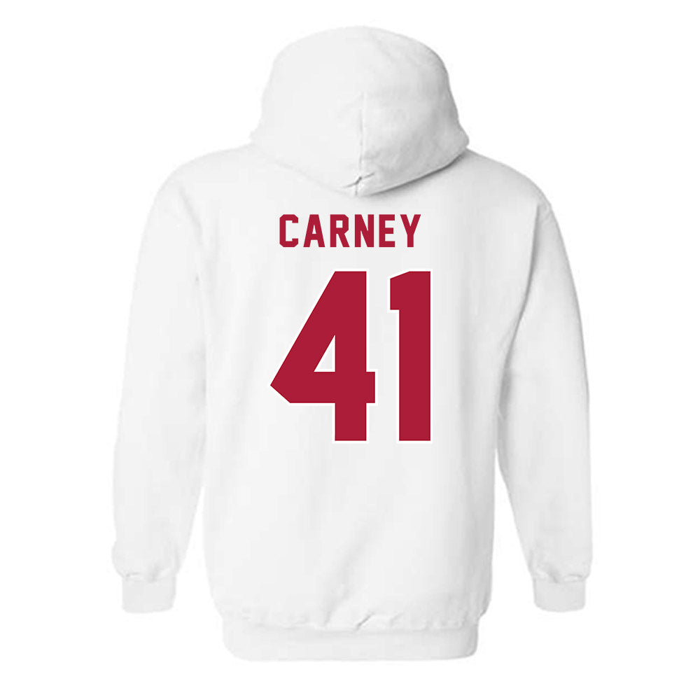 LMU - NCAA Men's Basketball : Kevin Carney - Classic Shersey Hooded Sweatshirt-1