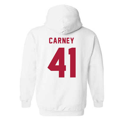LMU - NCAA Men's Basketball : Kevin Carney - Classic Shersey Hooded Sweatshirt-1