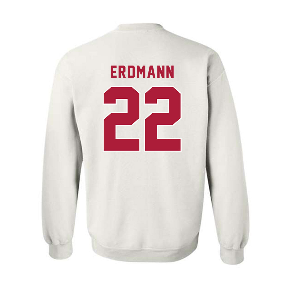 LMU - NCAA Baseball : Eric Erdmann - Classic Shersey Crewneck Sweatshirt-1