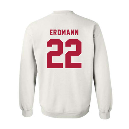 LMU - NCAA Baseball : Eric Erdmann - Classic Shersey Crewneck Sweatshirt-1