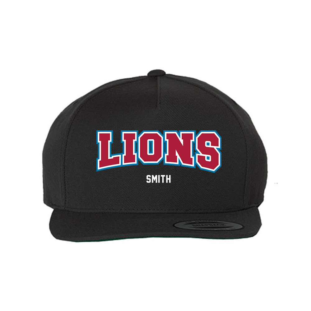 LMU - NCAA Men's Basketball : Cooper Smith - Snapback Hat-0