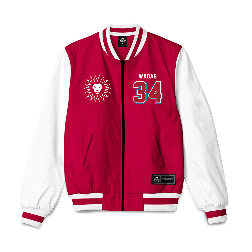 LMU - NCAA Baseball : Zach Wadas - Bomber Jacket-0