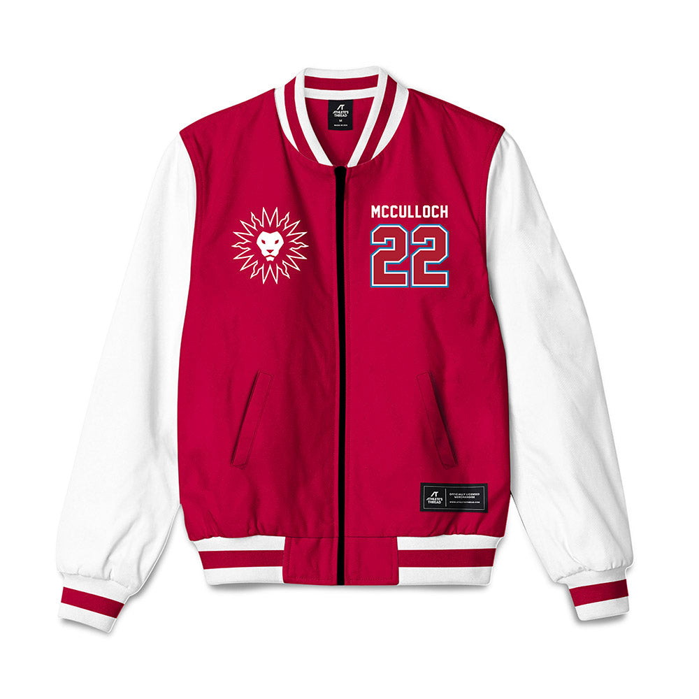 LMU - NCAA Women's Soccer : Caitlyn McCulloch - Bomber Jacket-0
