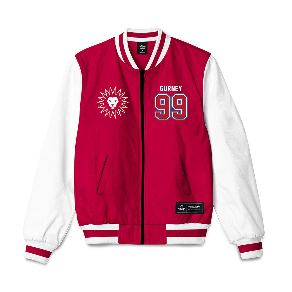 LMU - NCAA Baseball : Win Gurney - Bomber Jacket-0