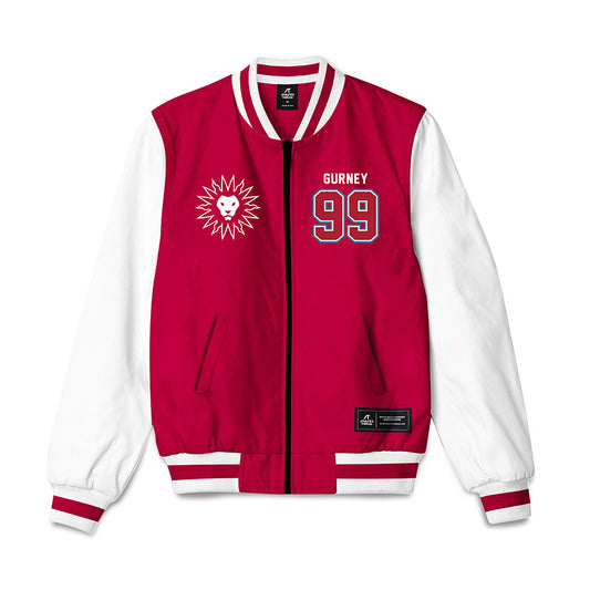 LMU - NCAA Baseball : Win Gurney - Bomber Jacket-0