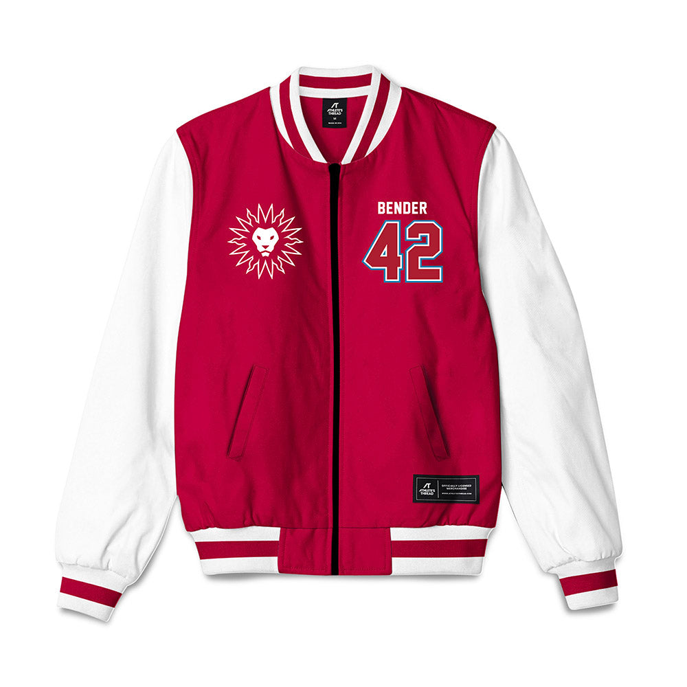 LMU - NCAA Baseball : Zach Bender - Bomber Jacket-0