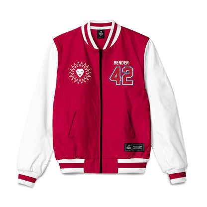 LMU - NCAA Baseball : Zach Bender - Bomber Jacket-0