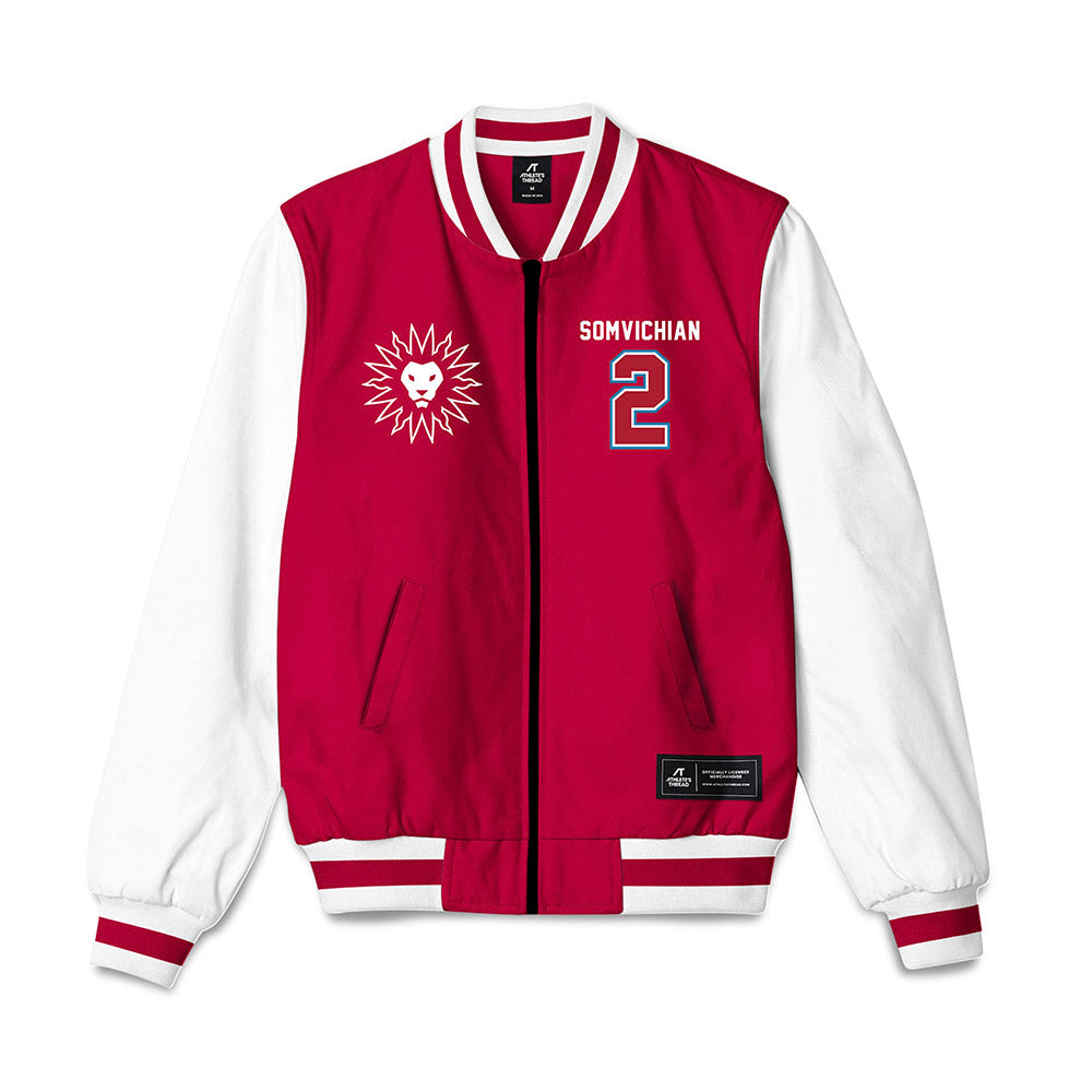LMU - NCAA Women's Basketball : Mari Somvichian - Bomber Jacket-0