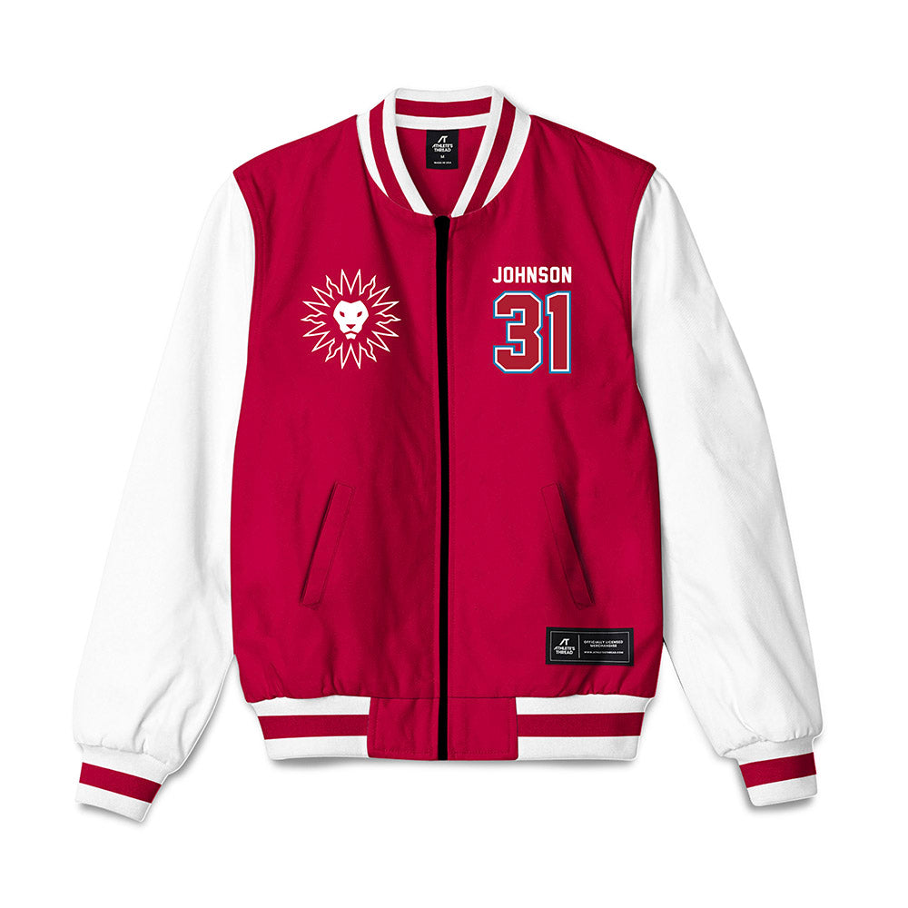 LMU - NCAA Baseball : Alec Johnson - Bomber Jacket-0