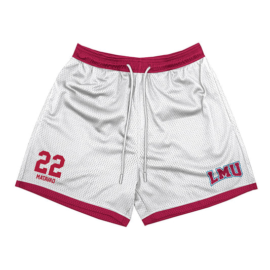 LMU - NCAA Women's Basketball : Alia Matavao - Shorts-0
