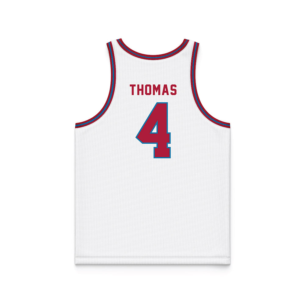 LMU - NCAA Men's Basketball : Aj Thomas - Basketball Jersey-1