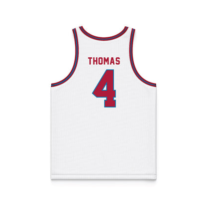 LMU - NCAA Men's Basketball : Aj Thomas - Basketball Jersey-1