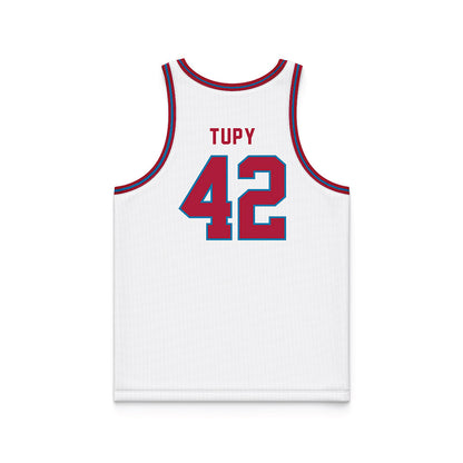 LMU - NCAA Men's Basketball : George Tupy - Basketball Jersey-1