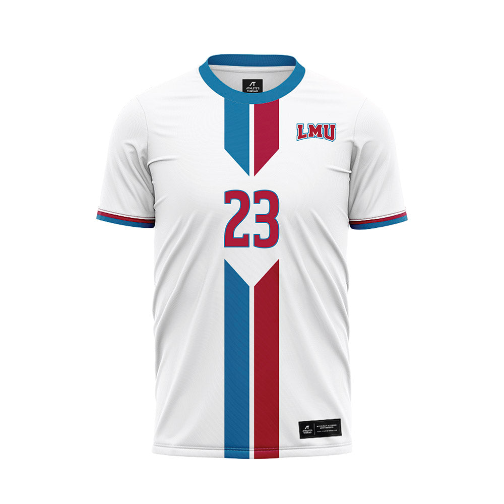 LMU - NCAA Women's Soccer : Maci Land - Soccer Jersey-0