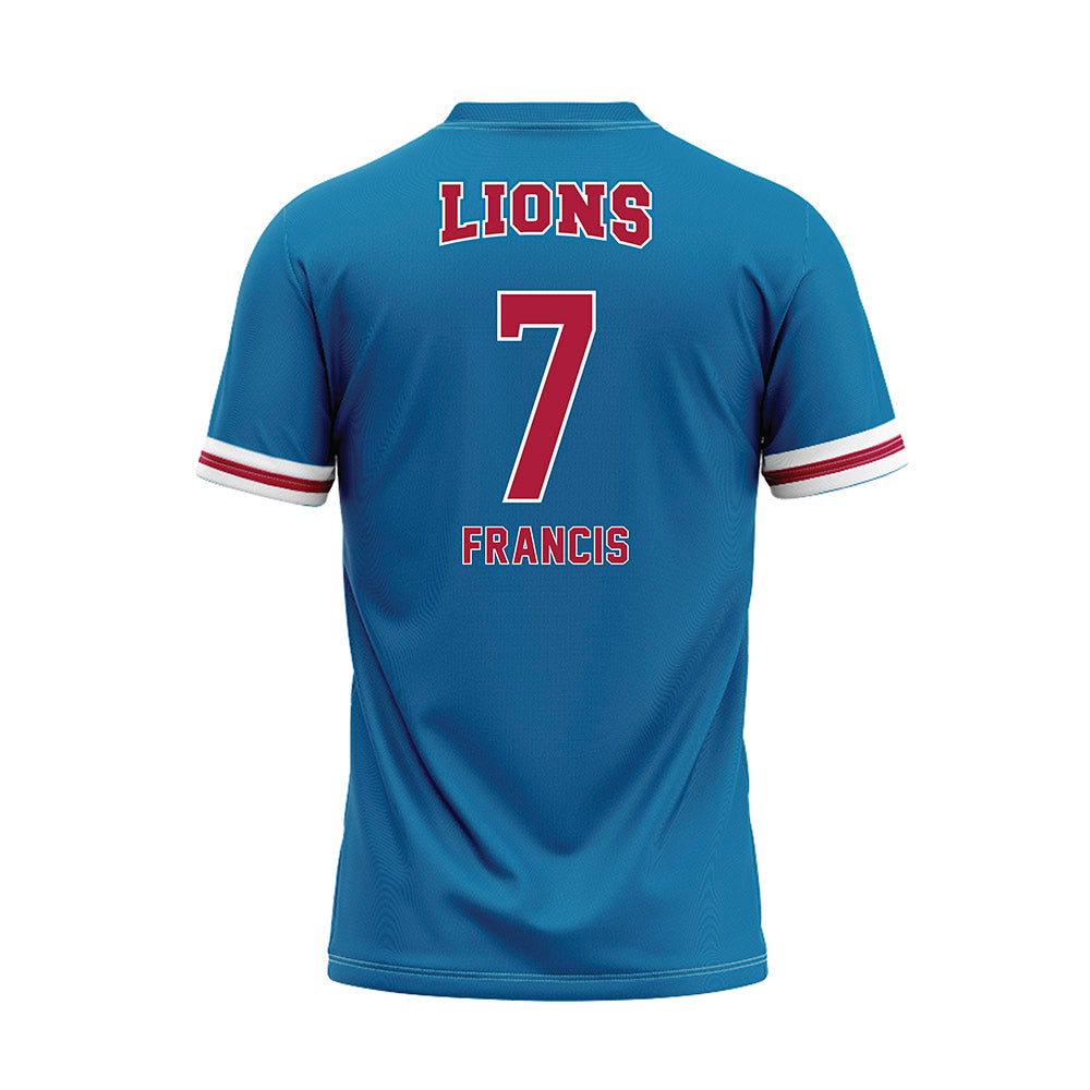 LMU - NCAA Softball : Avery Francis - Baseball Jersey-1