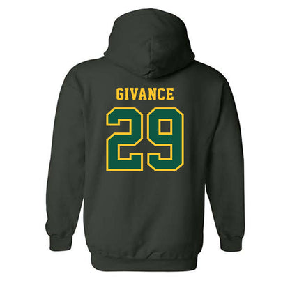 NDSU - NCAA Football : Darius Givance - Classic Shersey Hooded Sweatshirt-1