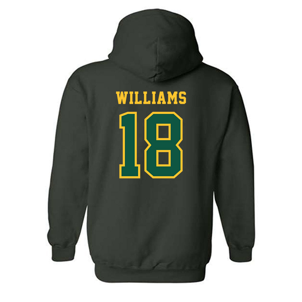 NDSU - NCAA Football : Jackson Williams - Classic Shersey Hooded Sweatshirt-1