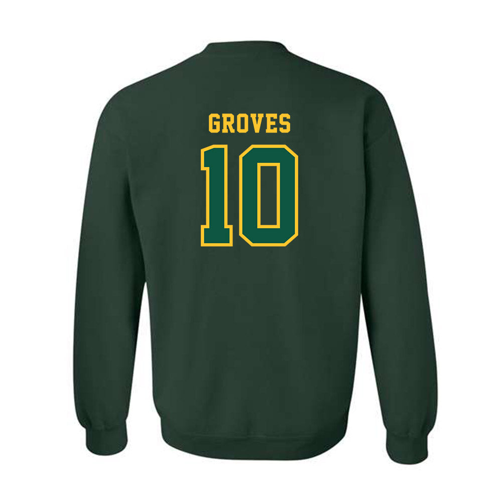 NDSU - NCAA Baseball : Jackson Groves - Classic Shersey Crewneck Sweatshirt-1