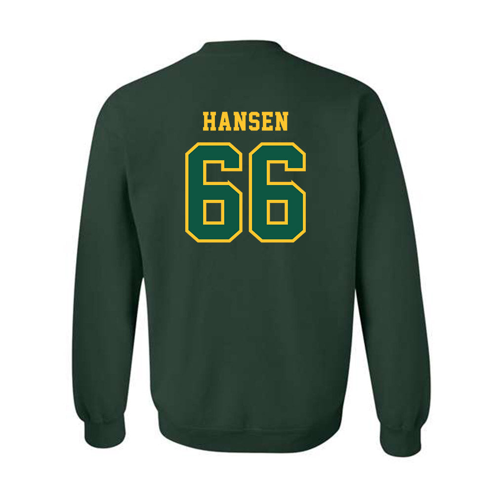 NDSU - NCAA Football : Jack Hansen - Classic Shersey Crewneck Sweatshirt-1