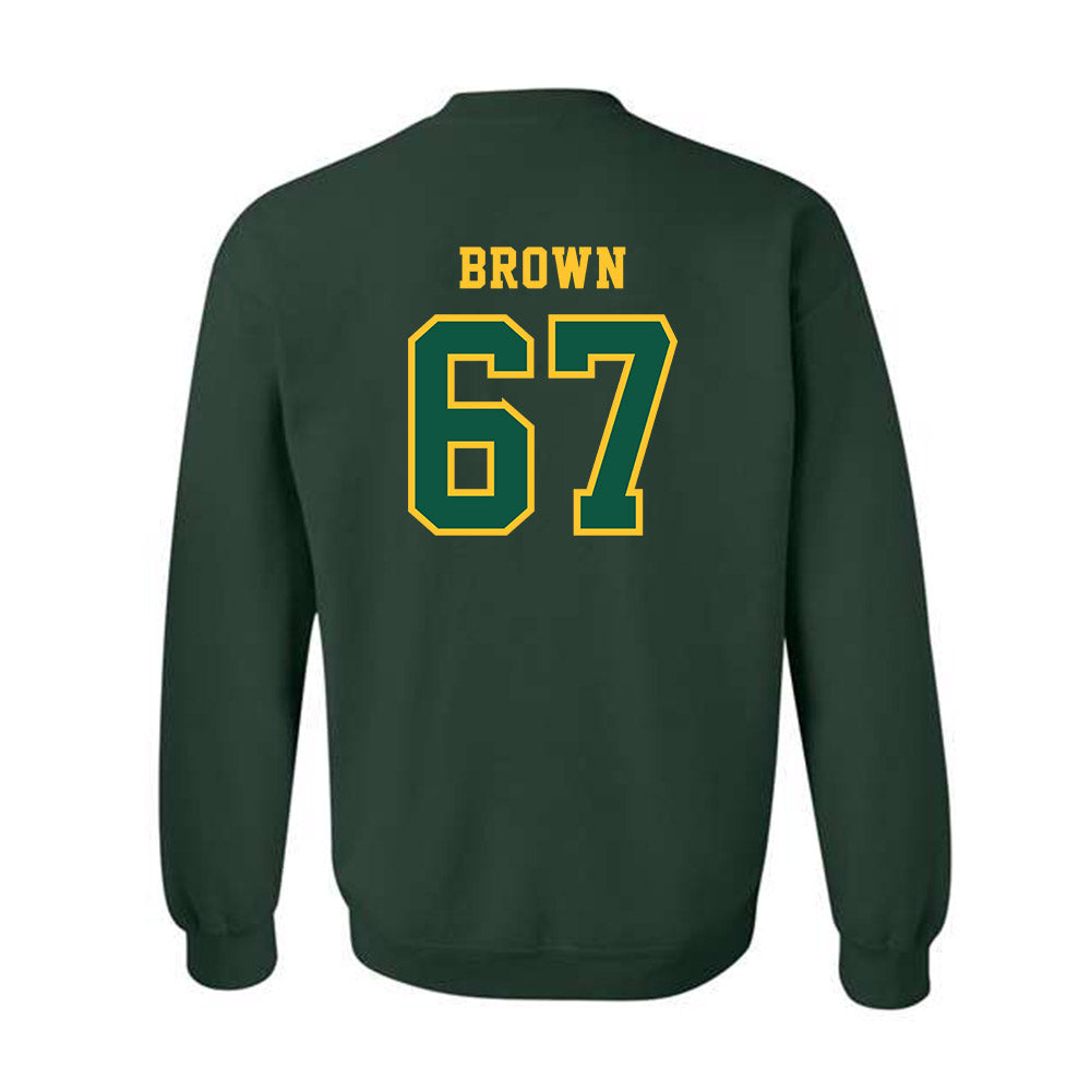 NDSU - NCAA Football : Earl Brown - Classic Shersey Crewneck Sweatshirt-1