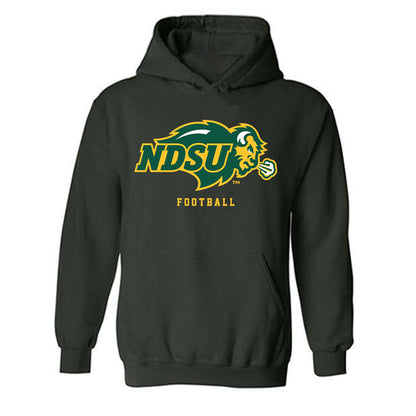 NDSU - NCAA Football : Jack Hansen - Classic Shersey Hooded Sweatshirt-0